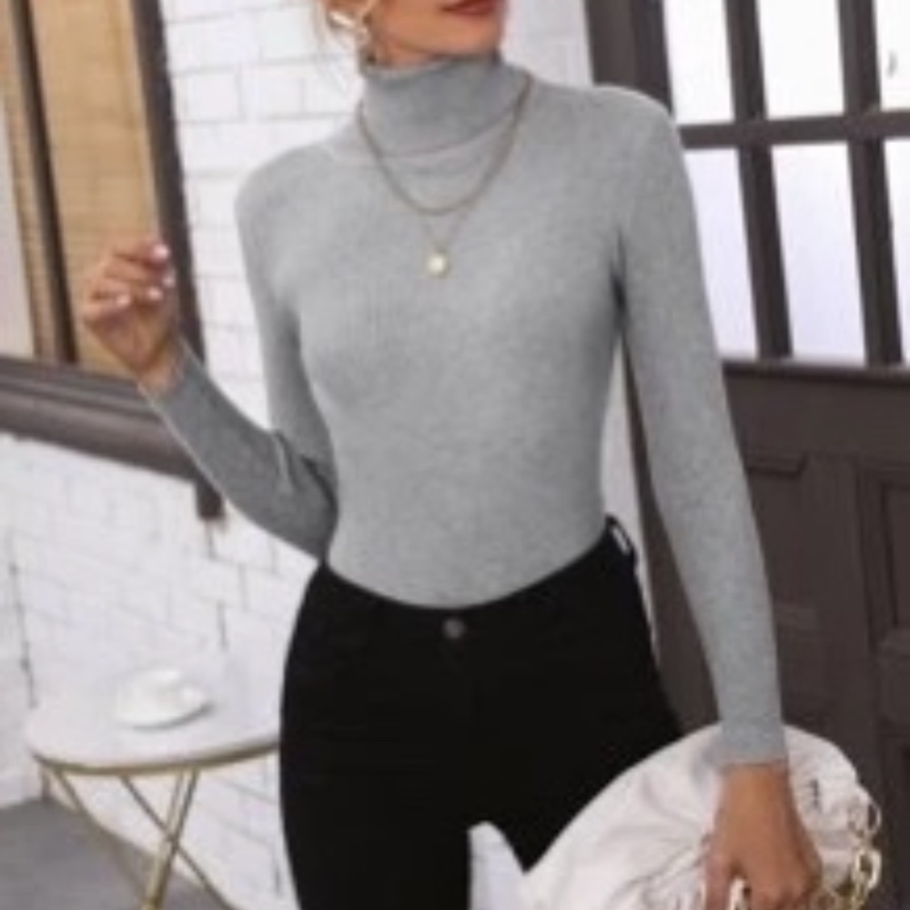 SHEIN 2 Pack Sweater Turtle Necks